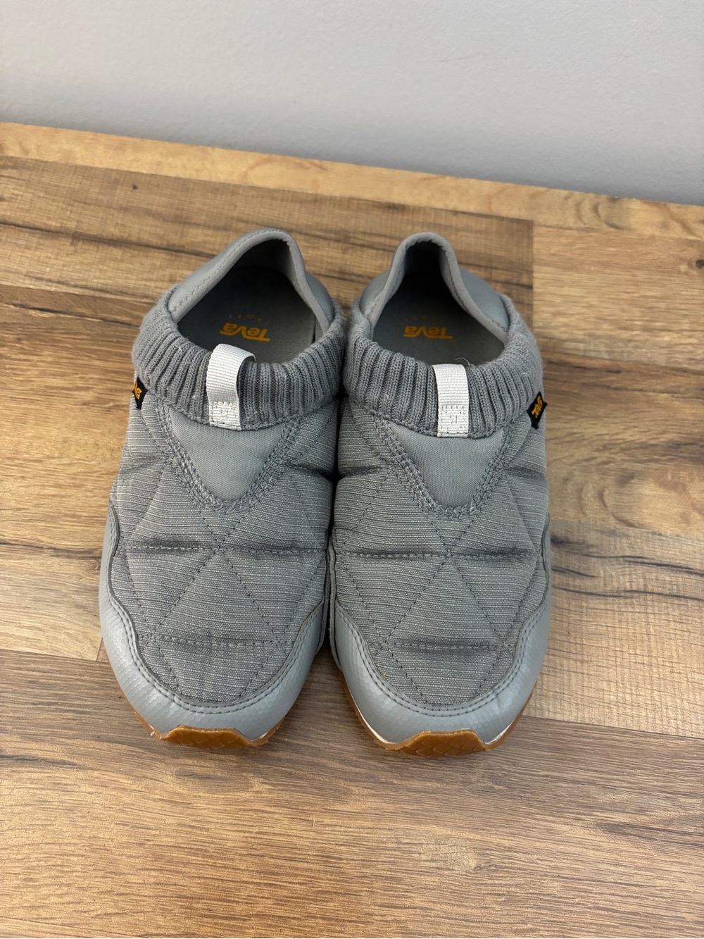 Teva Kids ReEMBER Slip On Eco Friendly Shoes Grey Youth - Picture 4 of 9